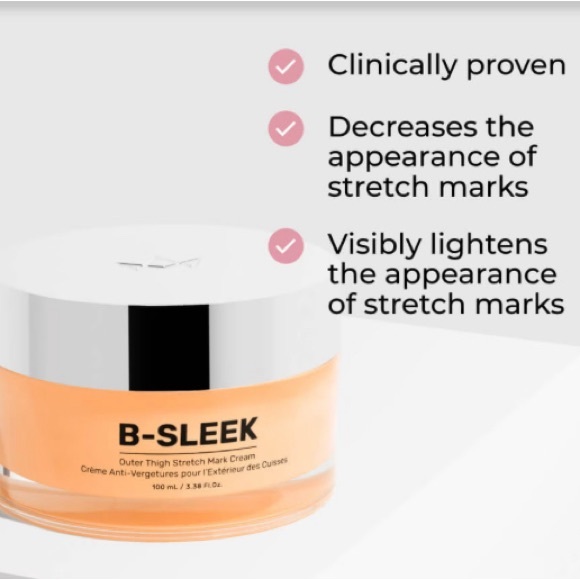 Maelys “B-SLEEK” outer thigh stretch mark cream 3.38 fl oz - Picture 4 of 7